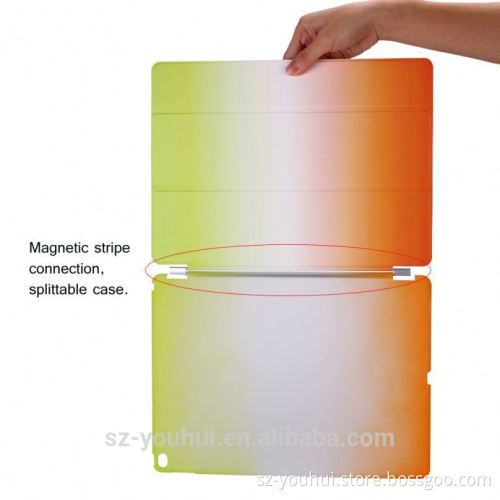 High quality wholesale rainbow color for apple ipad pro case